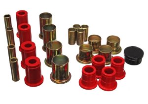 Chevrolet Blazer Control Arm Bushing Set - Front - Energy Suspension - Performance Polyurethane - Red - `82-`04 Chevrolet Blazer Control Arm Bushing Set - Front - Energy Suspension - Performance Polyurethane - Red - `82-`04